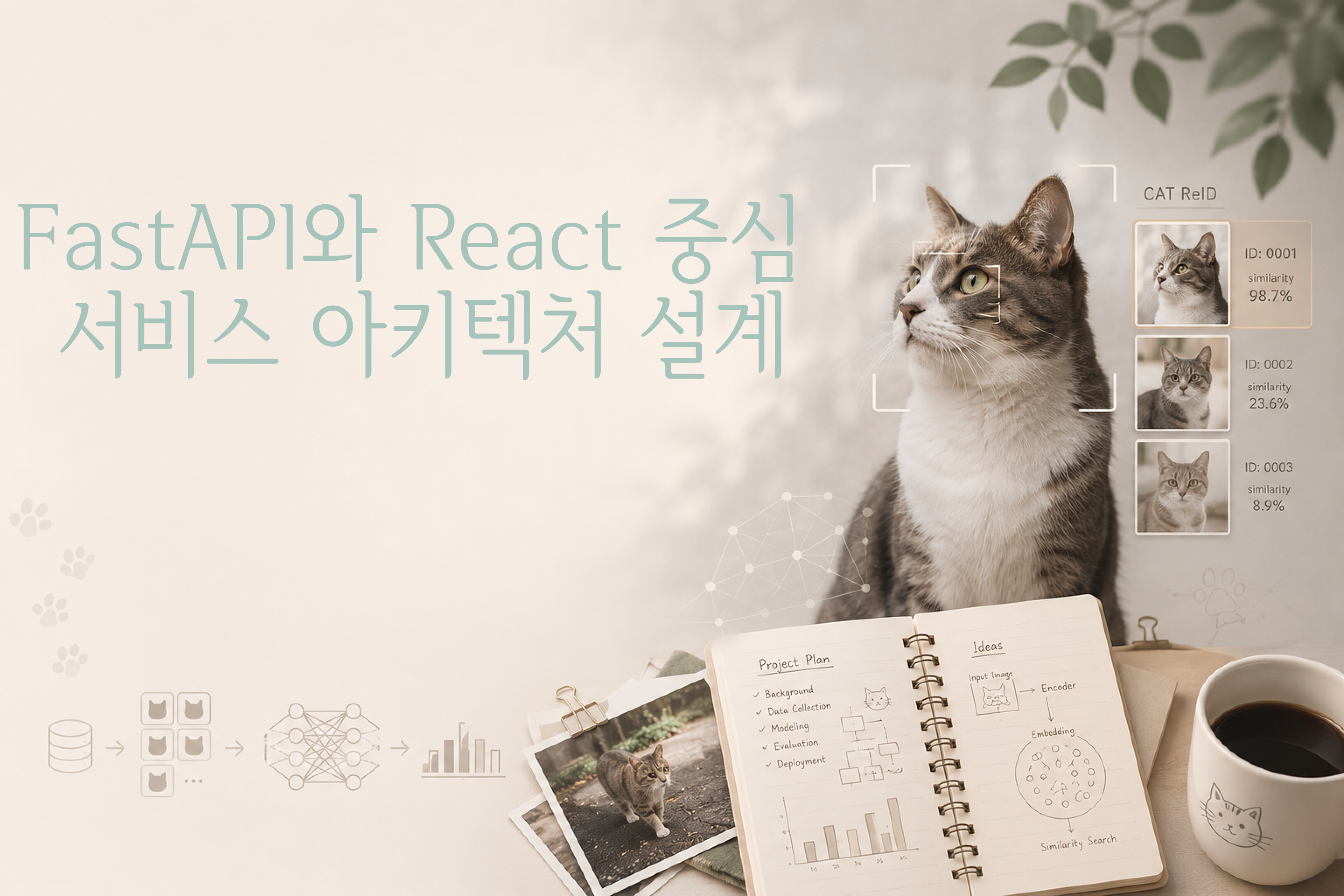 (CatHealth) FastAPI와 React 중심 서비스 아키텍처 설계 Thumbnail
